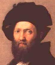Baldassar Castiglione by Raphaelca.1516-Louvre,Paris