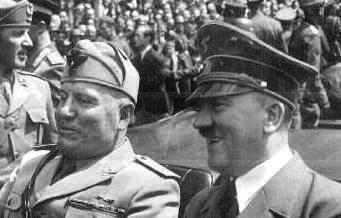 Mussolini and Hitler